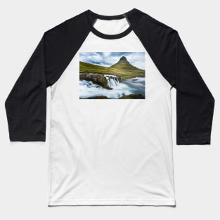 Brooding Kirkjufell Baseball T-Shirt